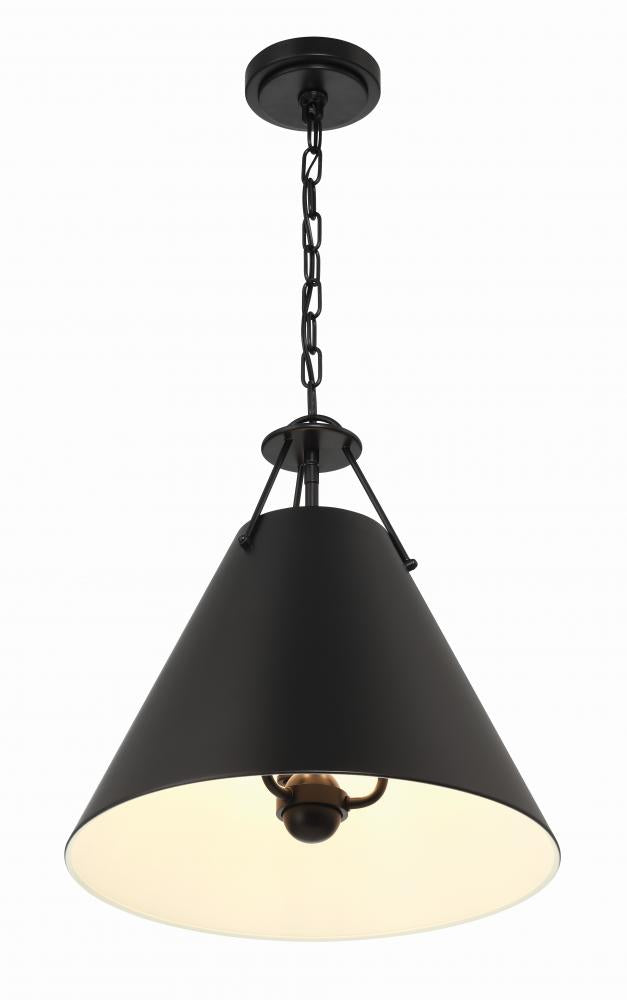 Crystorama XAVIER XAV-B8305-MK Pendant Modern - Matte Black