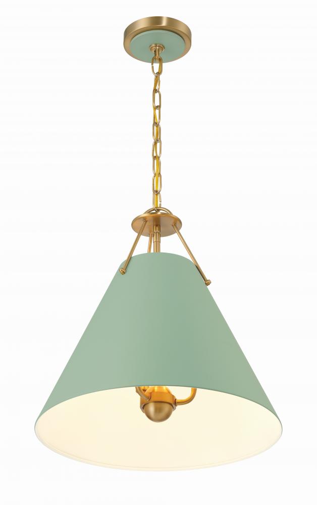 Crystorama XAVIER XAV-B8305-VG-GR Pendant Modern - Vibrant Gold