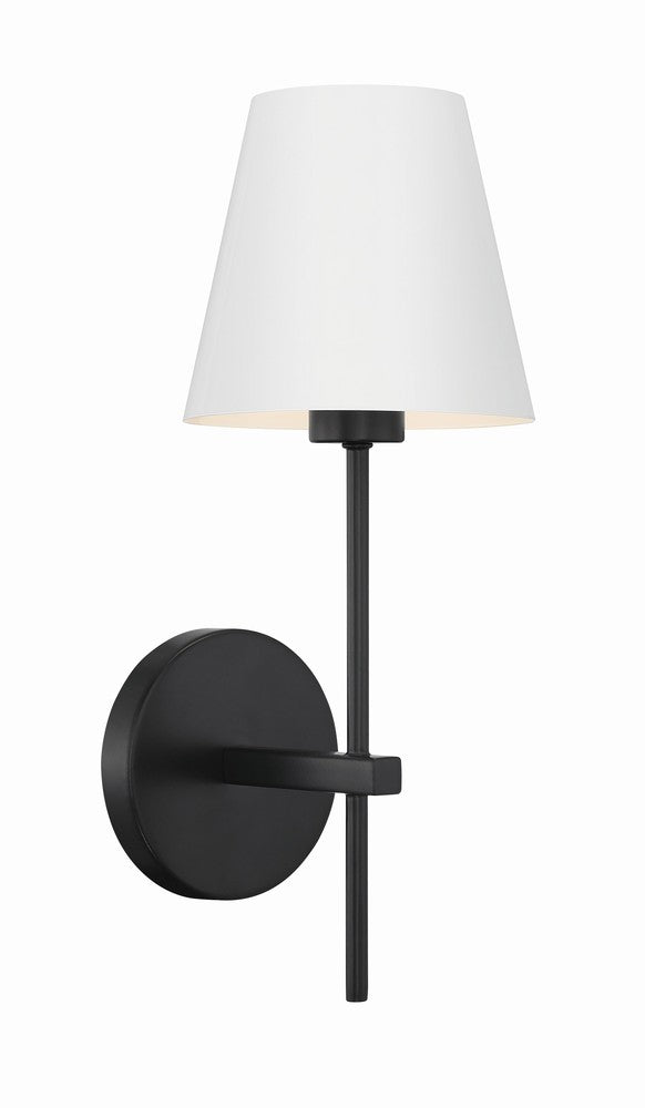 Crystorama XAVIER XAV-B8321-MK Sconce Modern - Matte Black