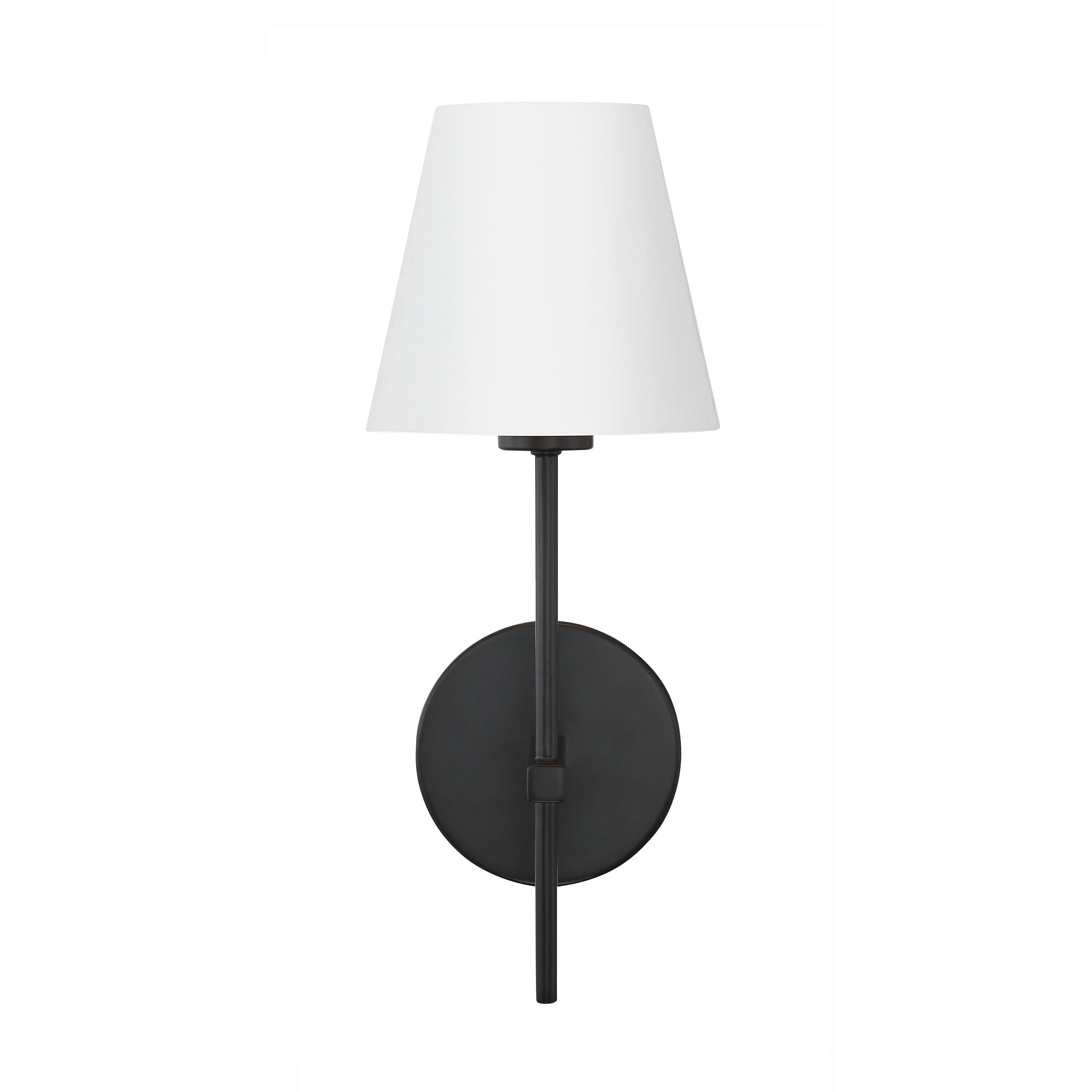 Crystorama Xavier XAV-B8321-MK – 6 Inch – 1 Light – Sconce – Matte Black – Damp Rated