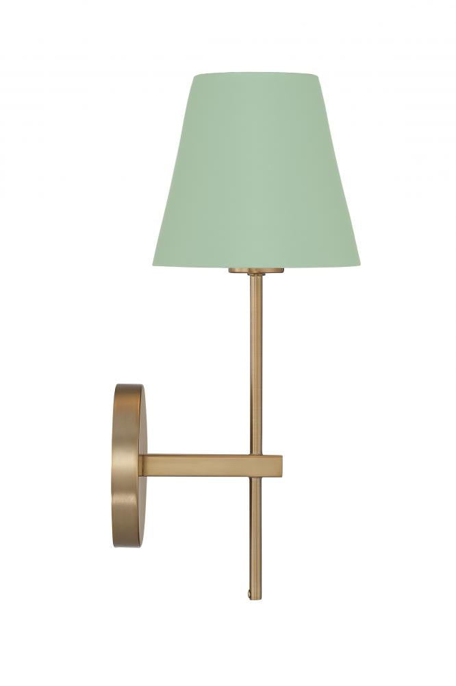 Crystorama XAVIER XAV-B8321-VG-GR Sconce Modern - Vibrant Gold