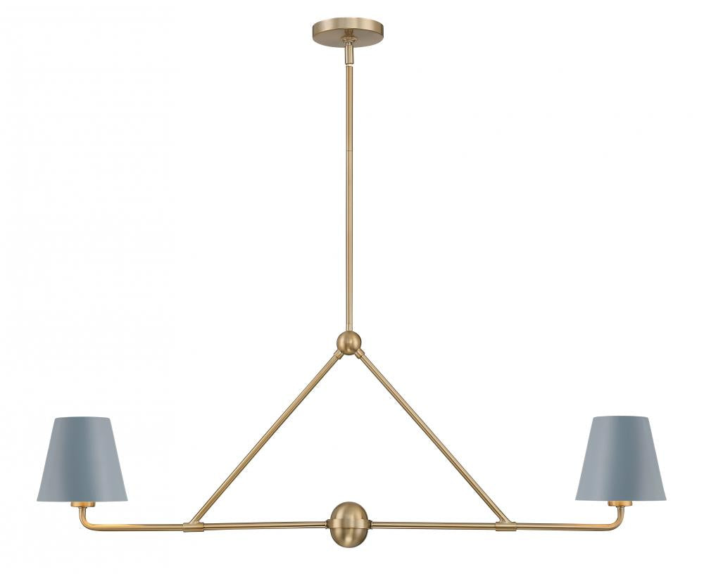 Crystorama XAVIER XAV-B9302-VG-BL Chandelier Modern - Vibrant Gold