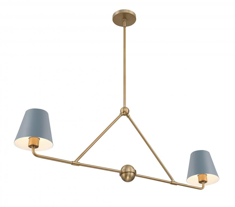 Crystorama XAVIER XAV-B9302-VG-BL Chandelier Modern - Vibrant Gold