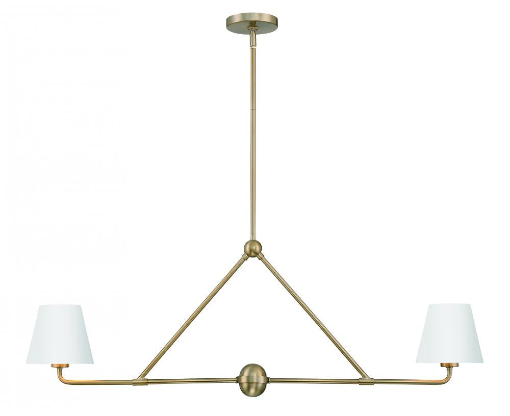 Crystorama XAVIER XAV-B9302-VG-WH Chandelier Modern - Vibrant Gold