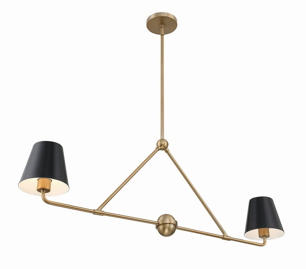 Crystorama XAVIER XAV-B9302-VG Chandelier Modern - Vibrant Gold