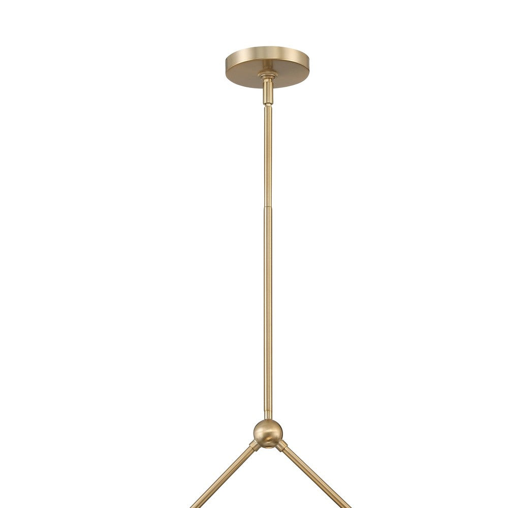 Crystorama XAVIER XAV-B9302-VG Chandelier Modern - Vibrant Gold