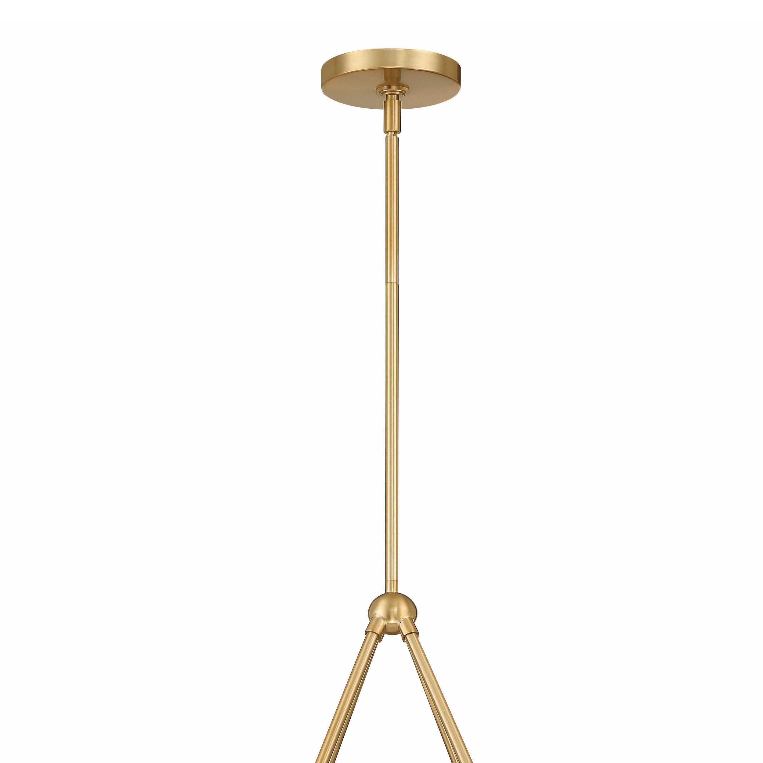 Crystorama Xavier XAV-B9304-VG – 31.75 Inch – 4 Light – Chandelier – Vibrant Gold – Damp Rated