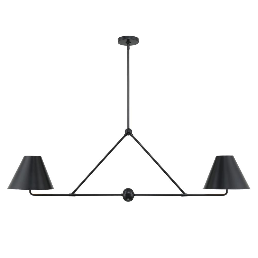 Crystorama XAVIER XAV-B9307-MK Chandelier Modern - Matte Black