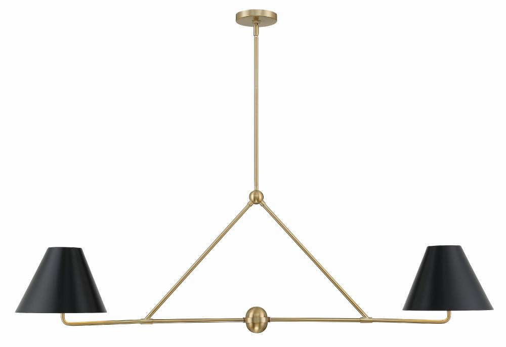 Crystorama XAVIER XAV-B9307-VG Chandelier Modern - Vibrant Gold