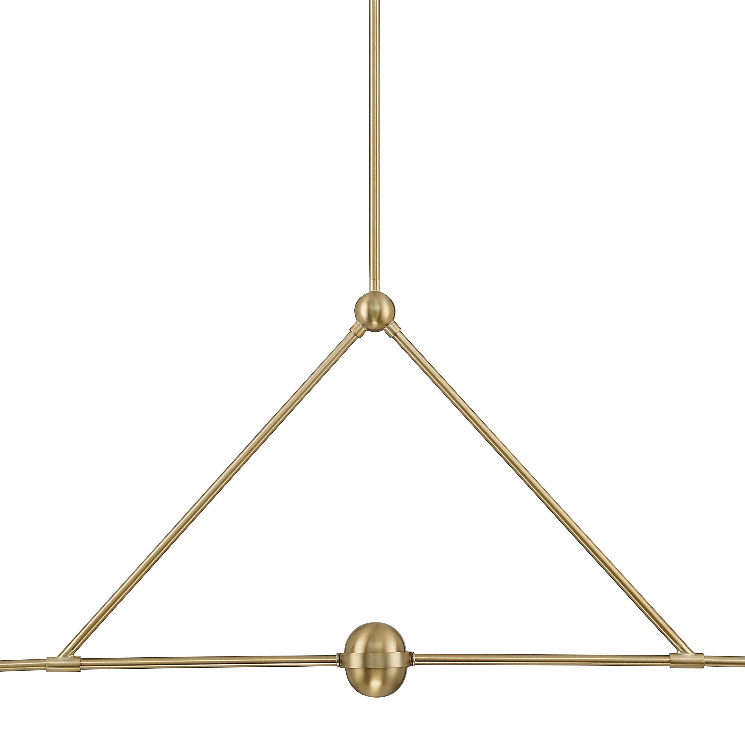 Crystorama Xavier XAV-B9307-VG – 54 Inch – 4 Light – Chandelier – Vibrant Gold – Damp Rated