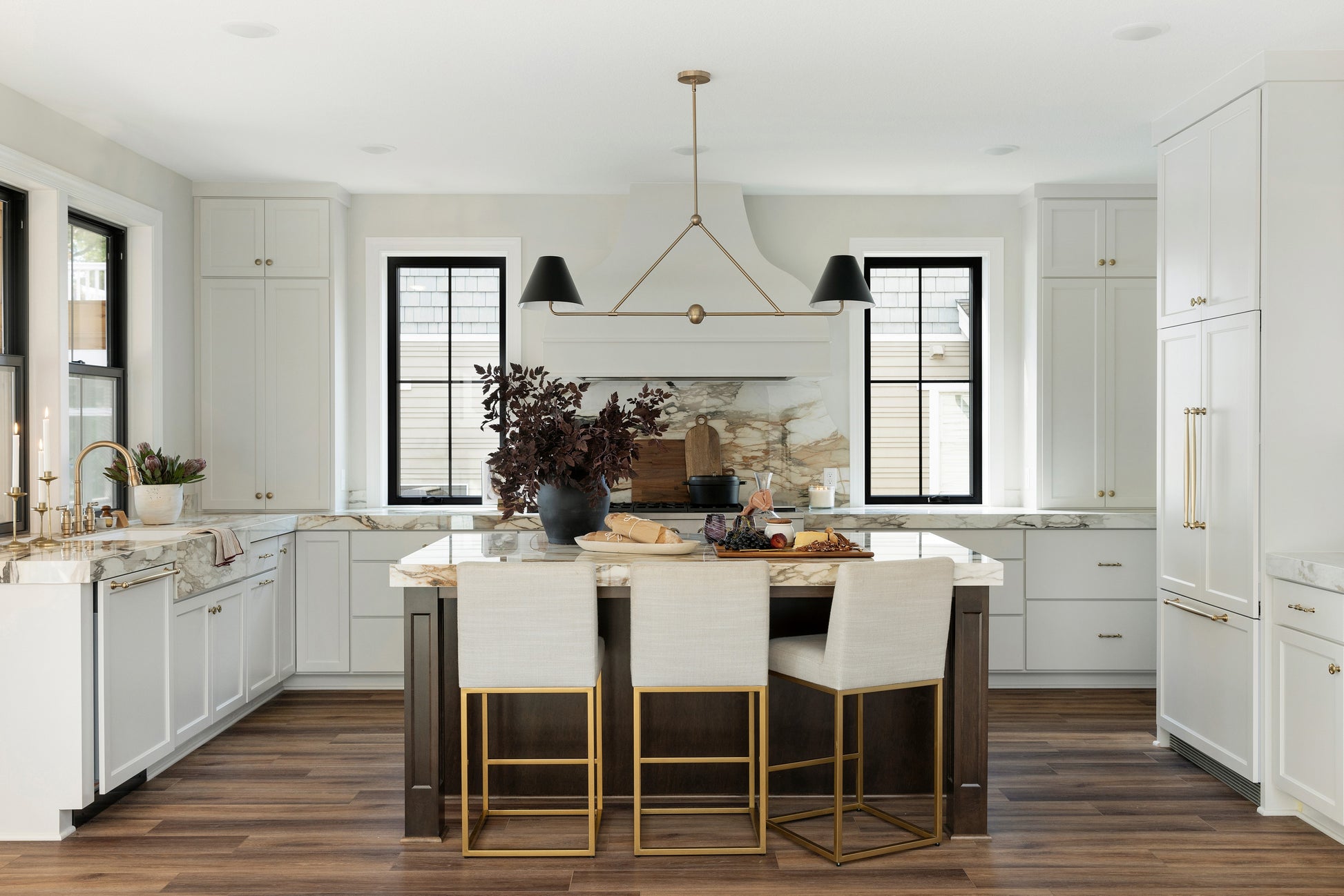 Crystorama Xavier XAV-B9307-VG – 54 Inch – 4 Light – Chandelier – Vibrant Gold – Damp Rated