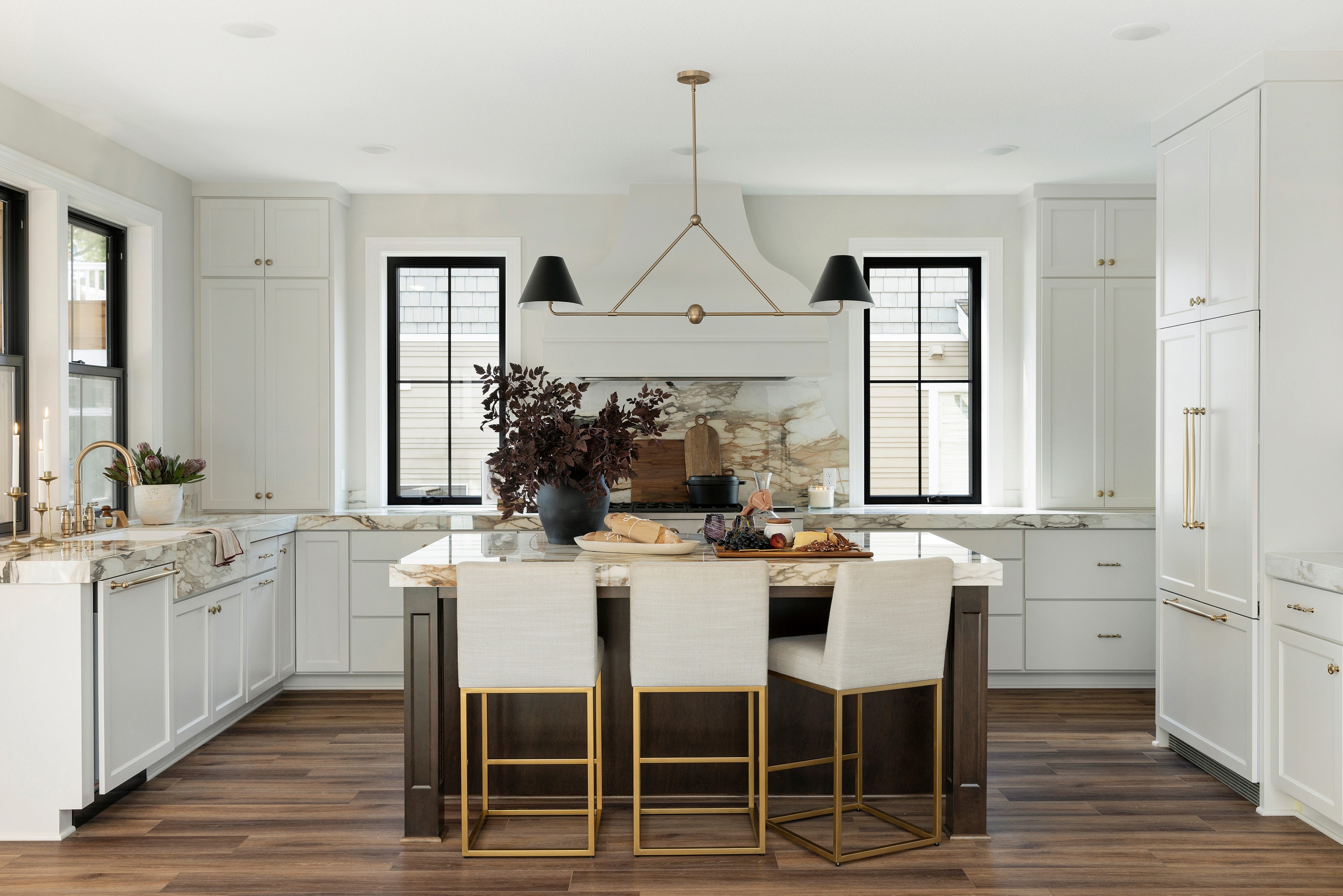 Crystorama Xavier XAV-B9307-VG – 54 Inch – 4 Light – Chandelier – Vibrant Gold – Damp Rated