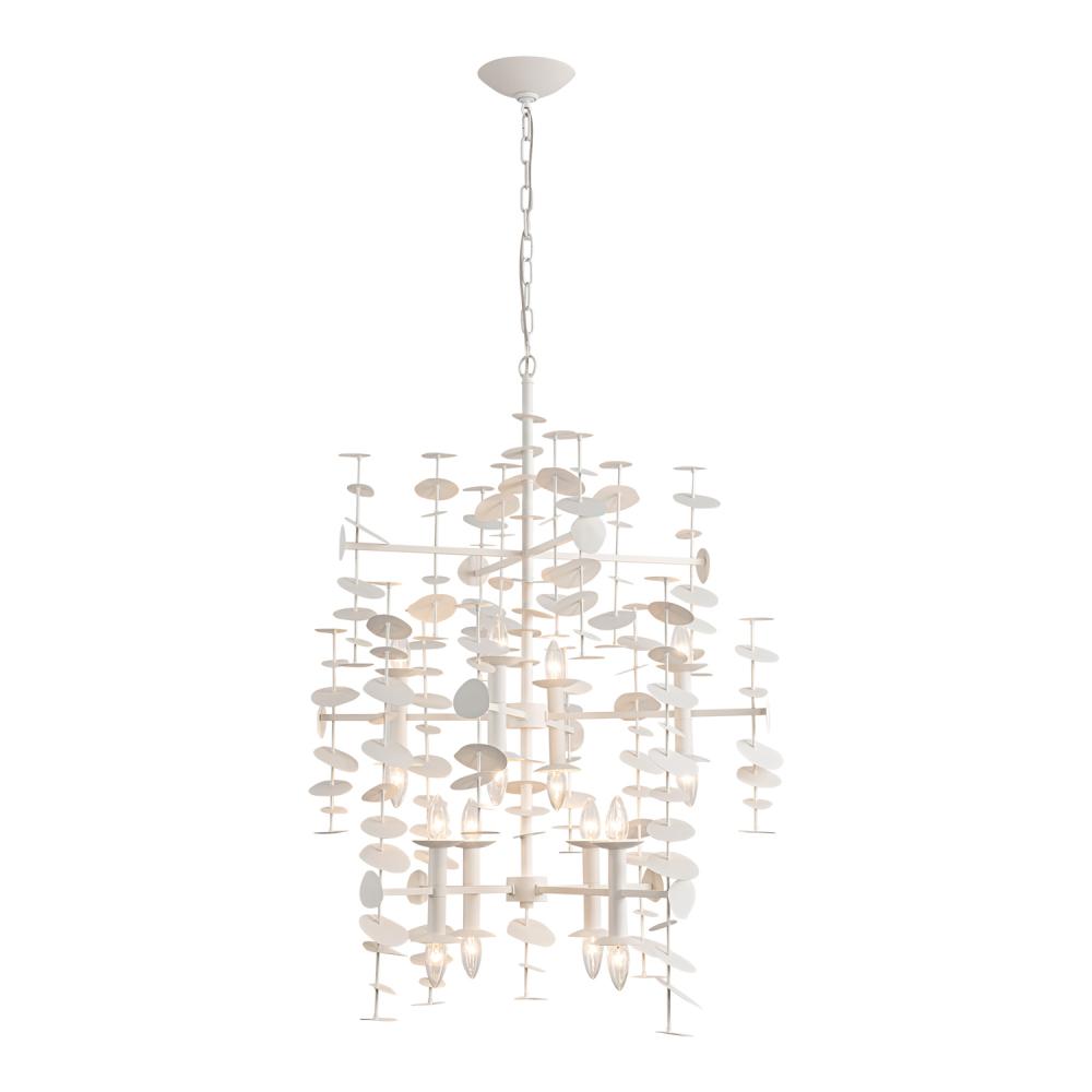 Alora Lighting YUKARI CH340041MW Chandelier - Matte White