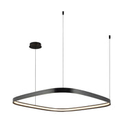 Yukon 31-in Urban Bronze LED Pendant