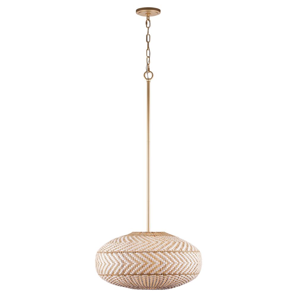 Crystorama ZANZIBAR ZAN-9014-SG Pendant Transitional - Soft Gold