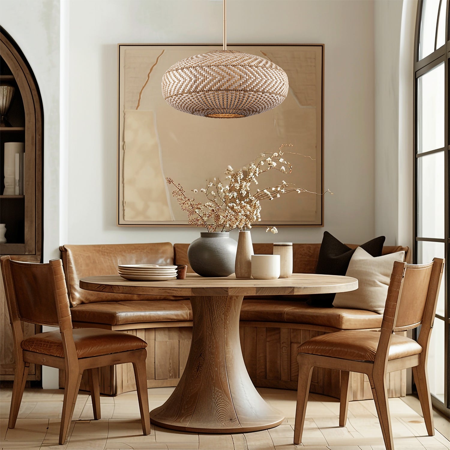 Crystorama Zanzibar ZAN-9014-SG – 22 Inch – 4 Light – Pendant Light – Soft Gold – Damp Rated