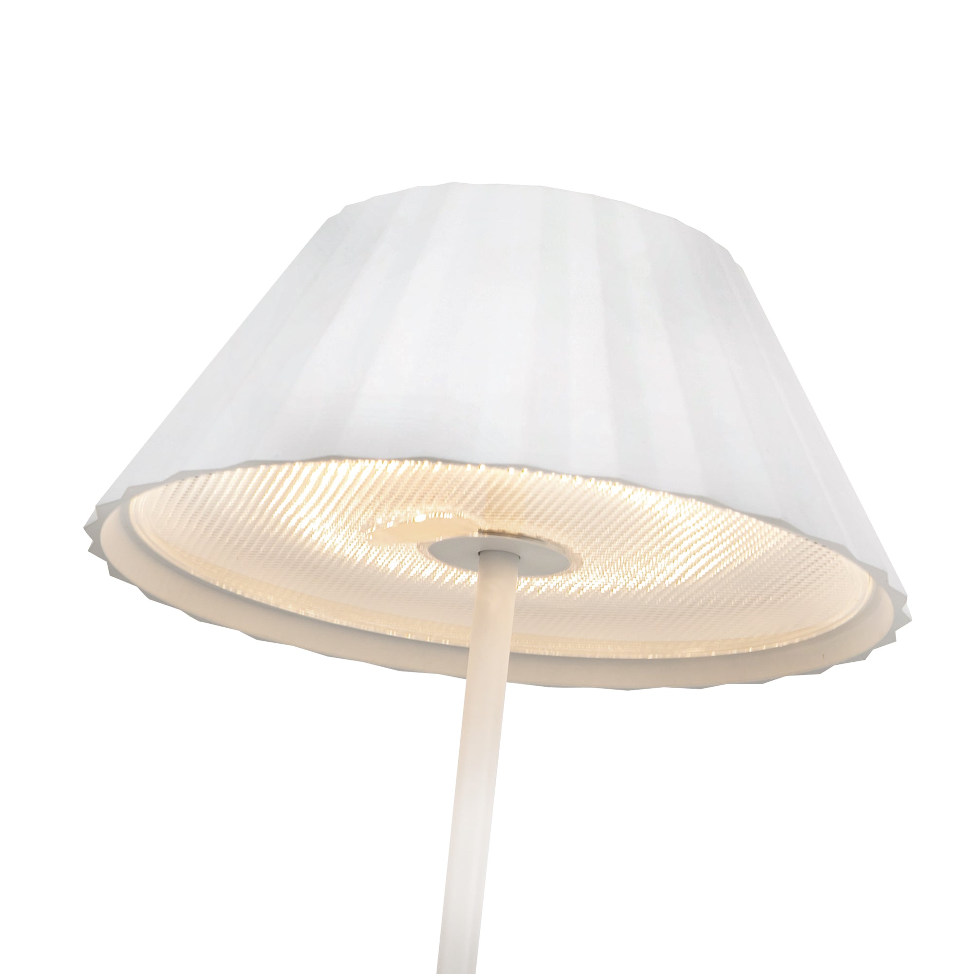 Zola 6-in White LED Table Lamp