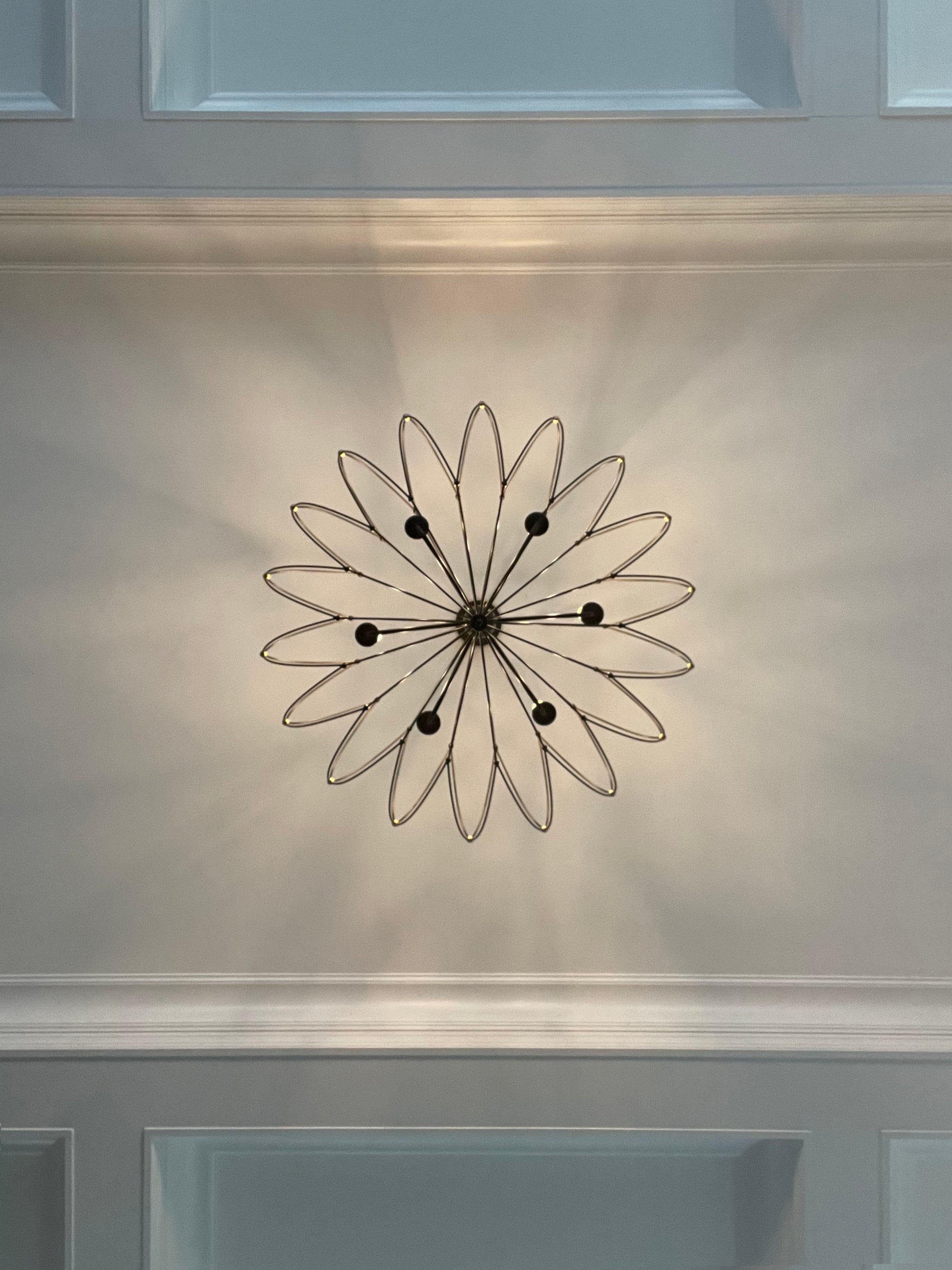 Crystorama Zucca ZUC-A9036-EB-GA – 38.25 Inch – 6 Light – Chandelier – English Bronze + Antique Gold – Dry Rated