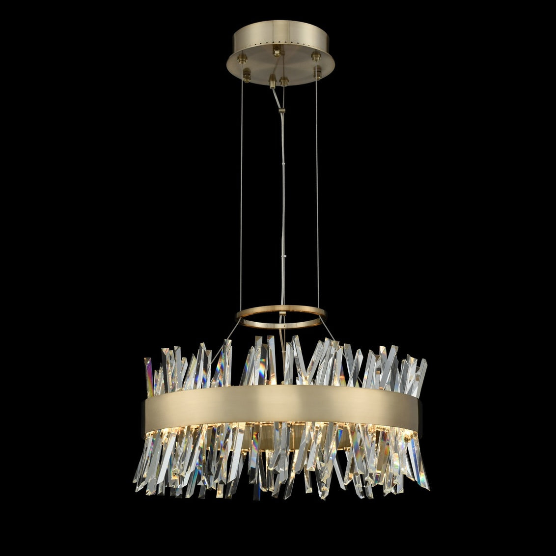 Glacier 20 Inch LED Round Pendant