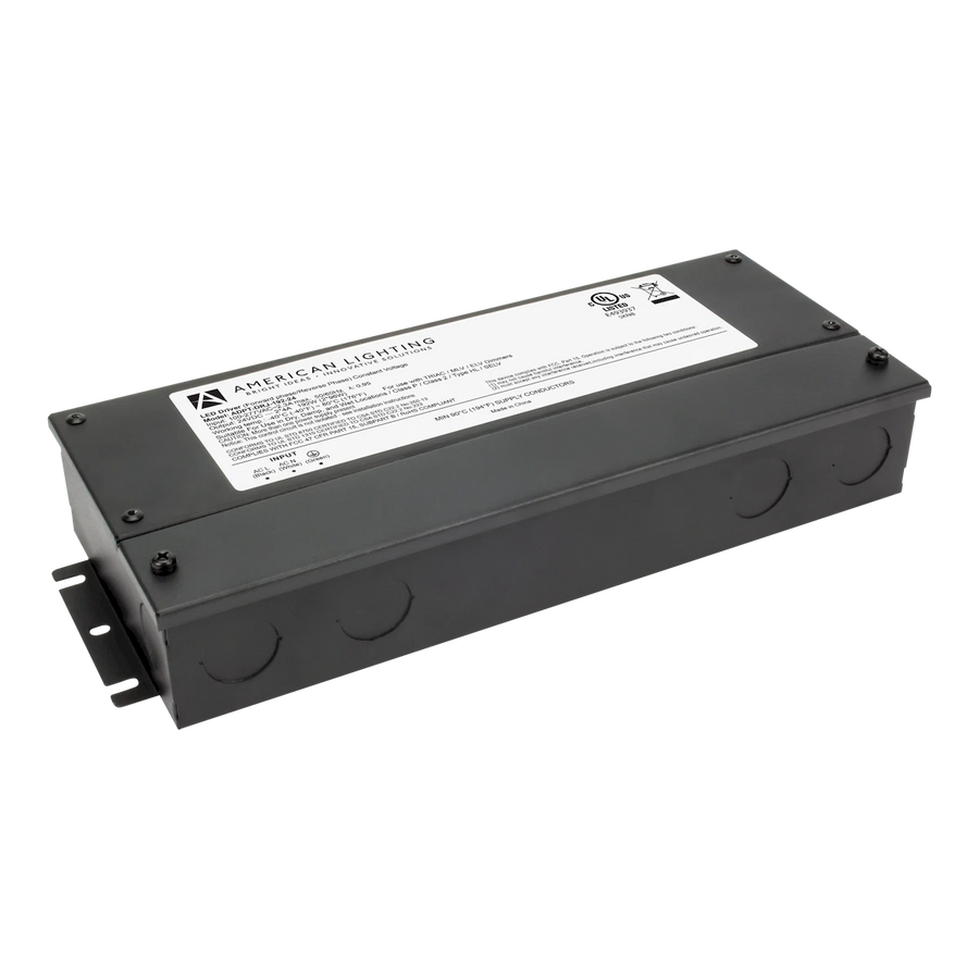 Adaptive Driver with Enclosed Leads and Knockouts 192 Watts 24V DC
