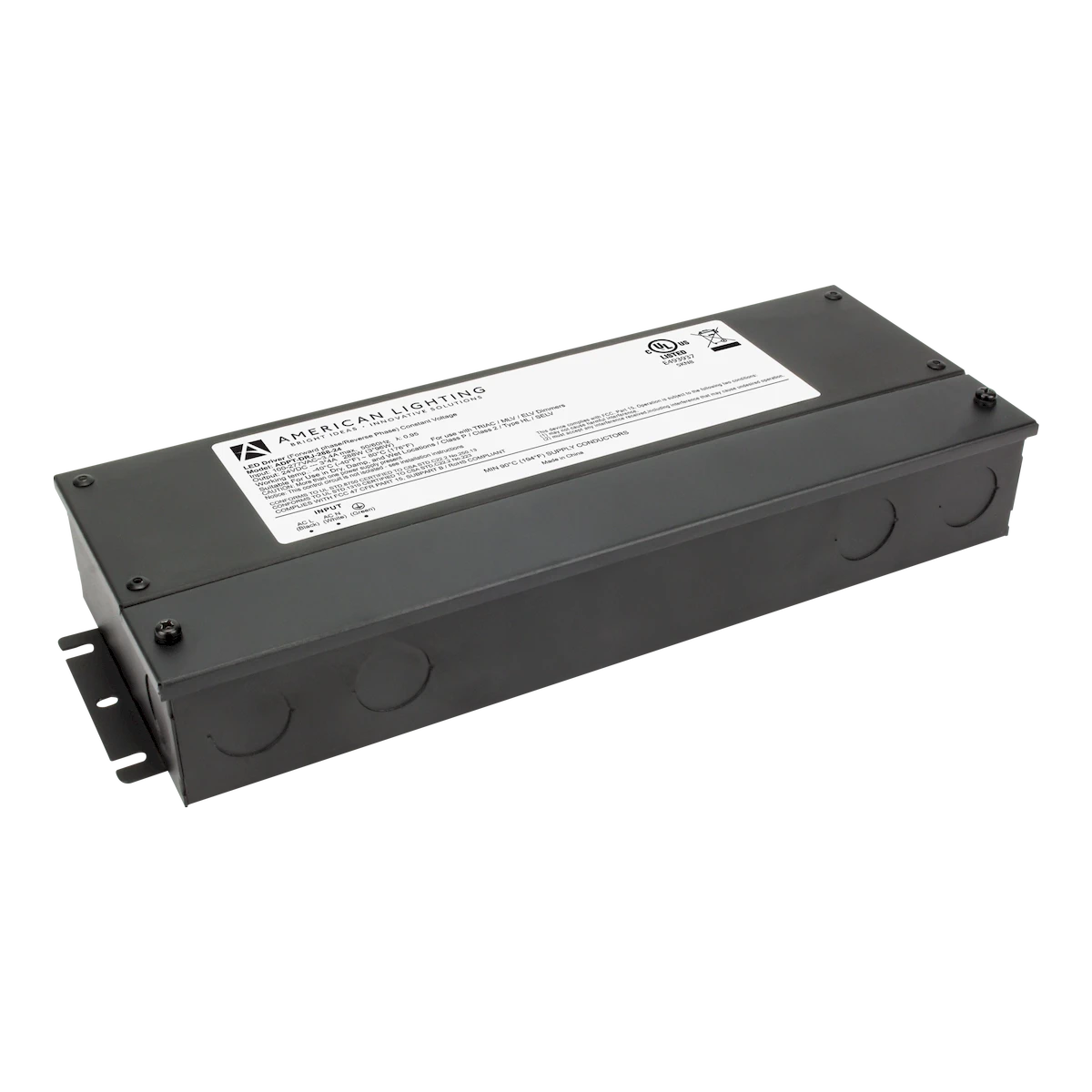 Adaptive Driver with Enclosed Leads and Knockouts 288 Watts 24V DC