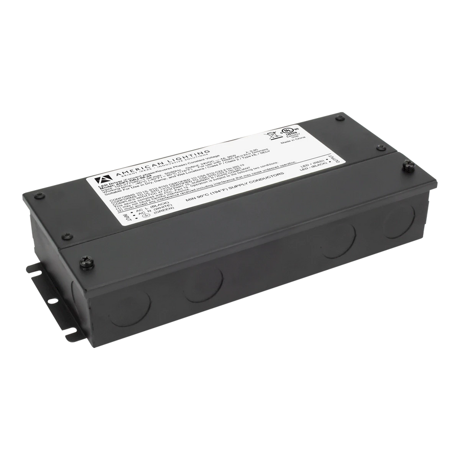 Adaptive Driver with Enclosed Leads and Knockouts 96 Watts 24V DC