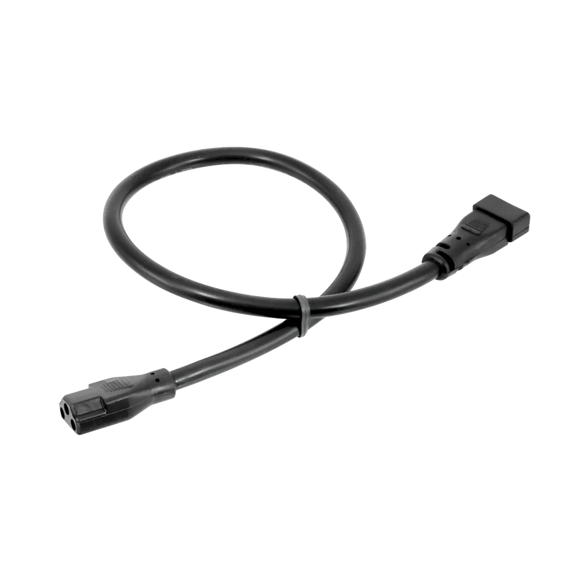 LED 2 & 3 Complete Undercabinet Linking Cable 6in in black