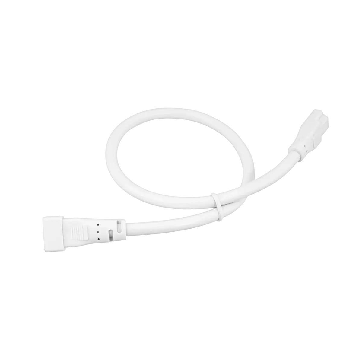 LED 5 Complete Undercabinet Linking Cable 12in in white