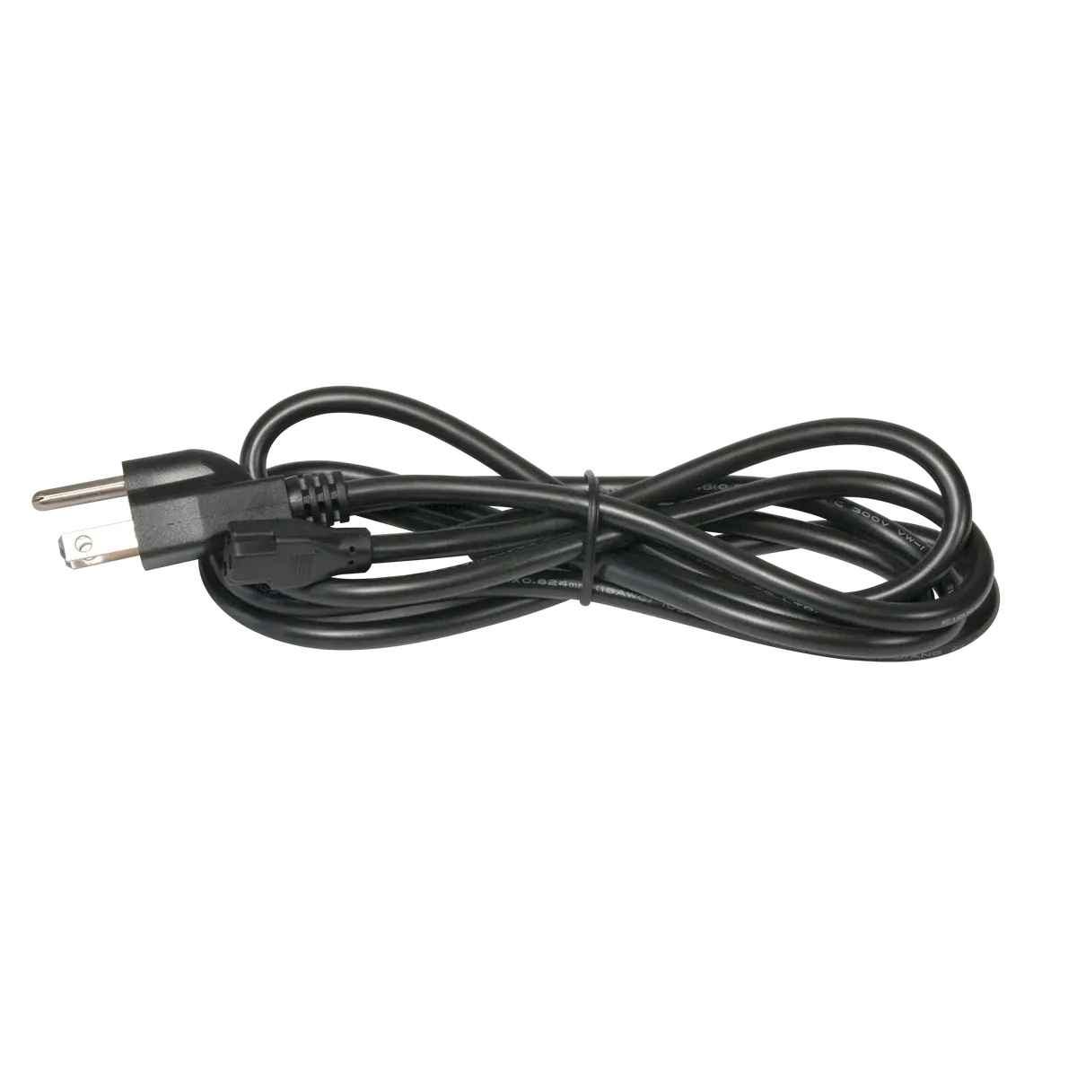 LED 5 Complete Undercabinet 6ft plug-in power cord in black