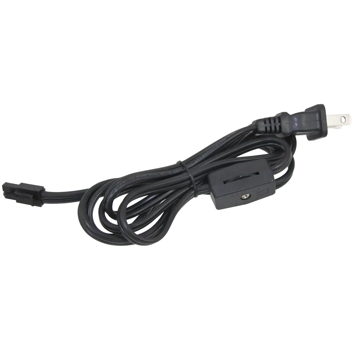 MVP 120V Puck Light 6in Jumper Cable in Black