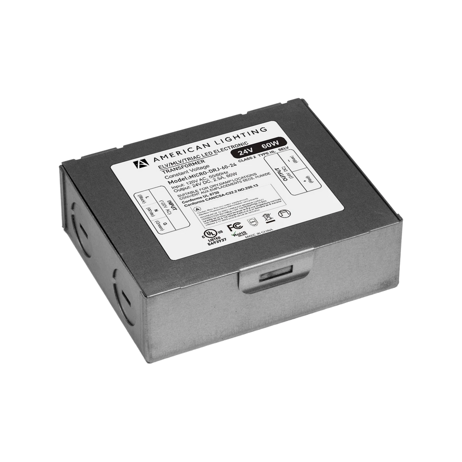 96W 24V Dimmable Micro LED Driver with Junction Box