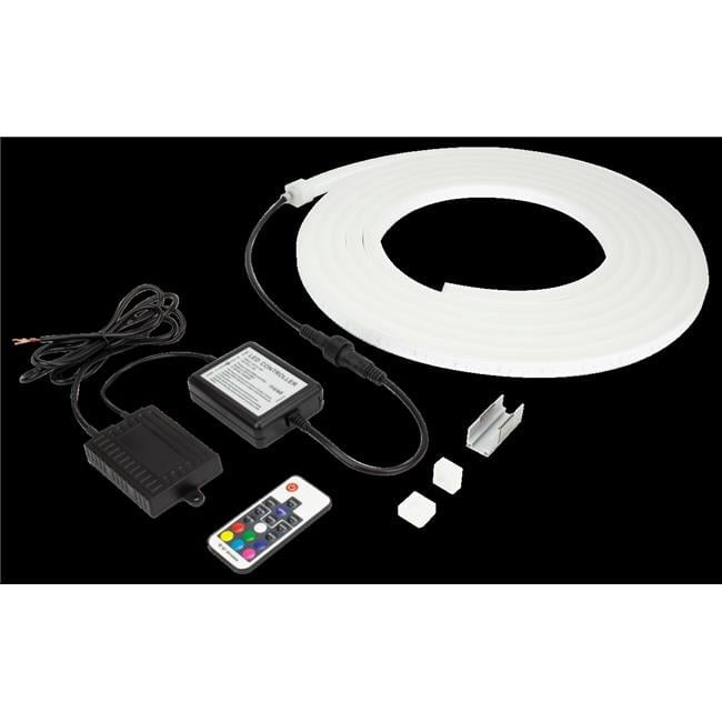 20 ft RGBW NeonFlex RF Kit - 12V AC