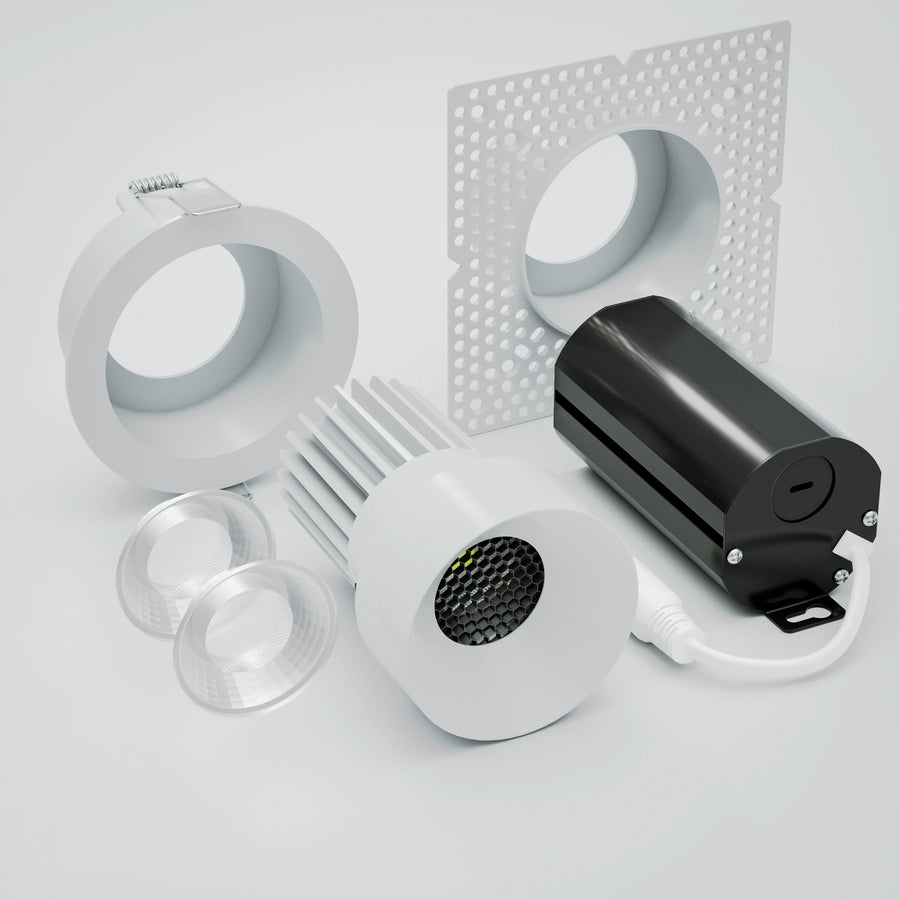 Rhyme 4 in Downlight Rough-In Plate