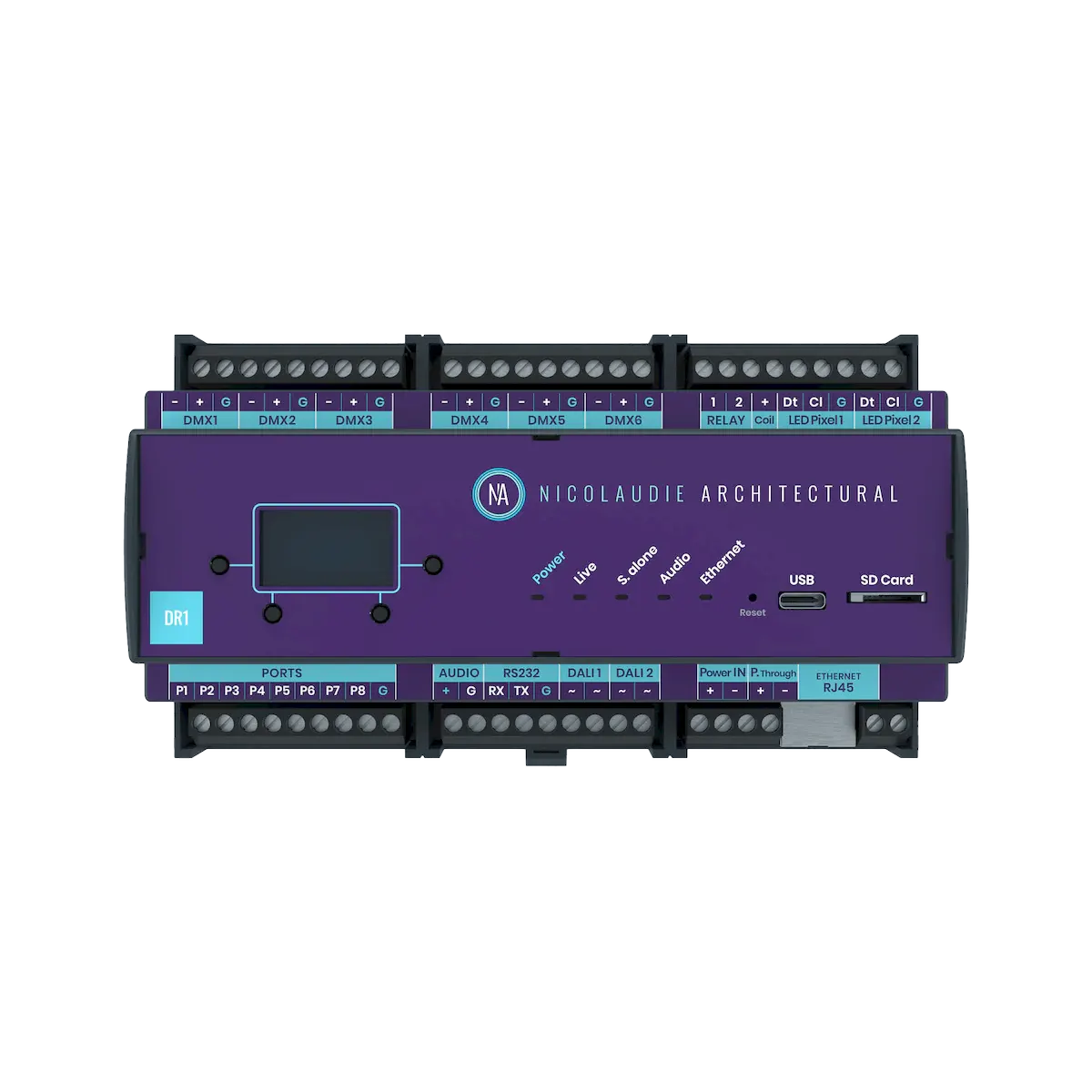 3072ch, Cloud, USB, Ethernet, Dali, Audio, 2000 scenes, 20 zones