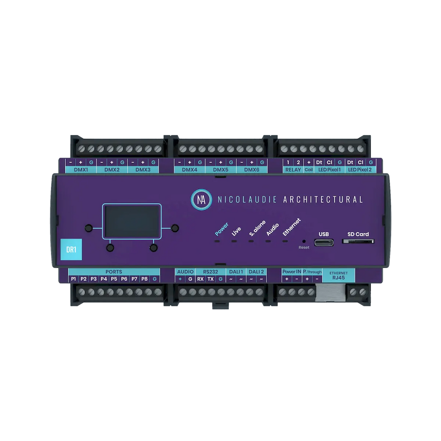 3072ch, Cloud, USB, Ethernet, Dali, Audio, 2000 scenes, 20 zones
