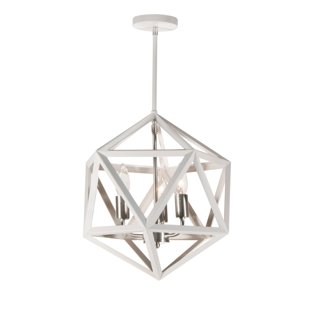 Dainolite ARCHELLO ARC-143C-WH-SC Chandelier Contemporary - Matte White