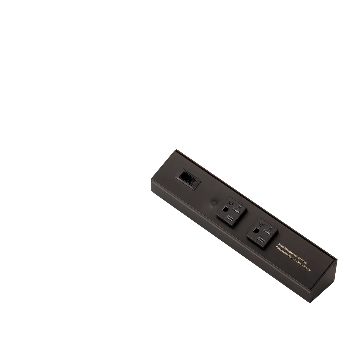 ATOM Power Strip 10in Black Finish