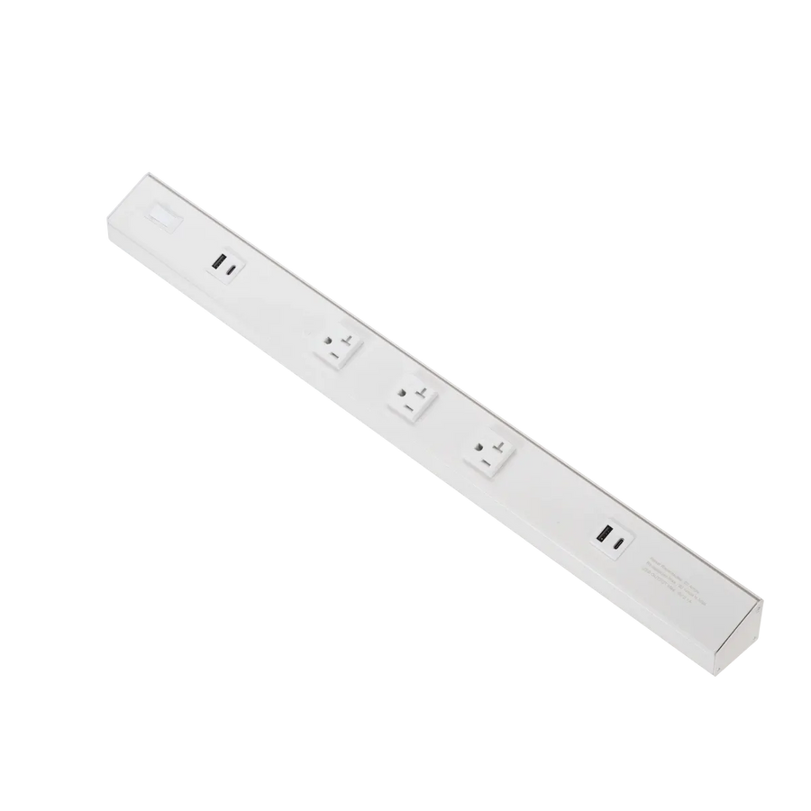 ATOM Power Strip 24in White Finish