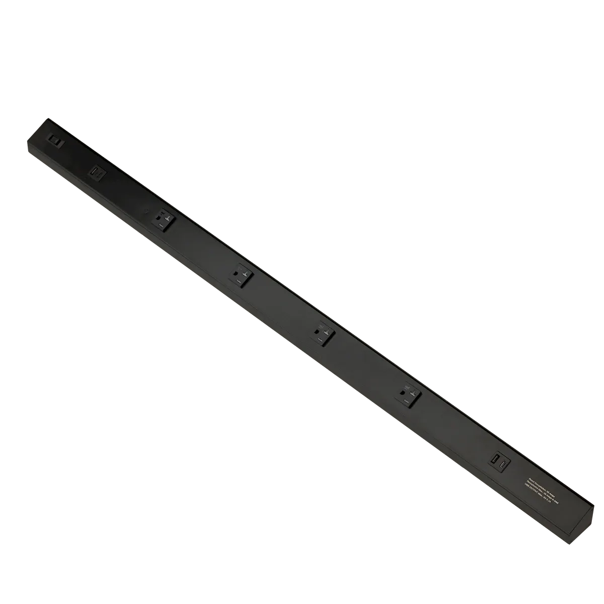 ATOM Power Strip 40in Black Finish