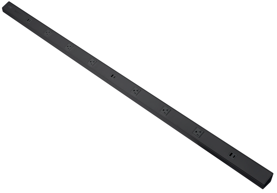ATOM Power Strip 60in Black Finish