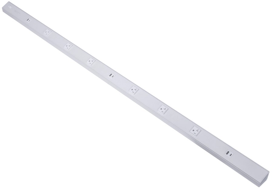 ATOM Power Strip 60in White Finish