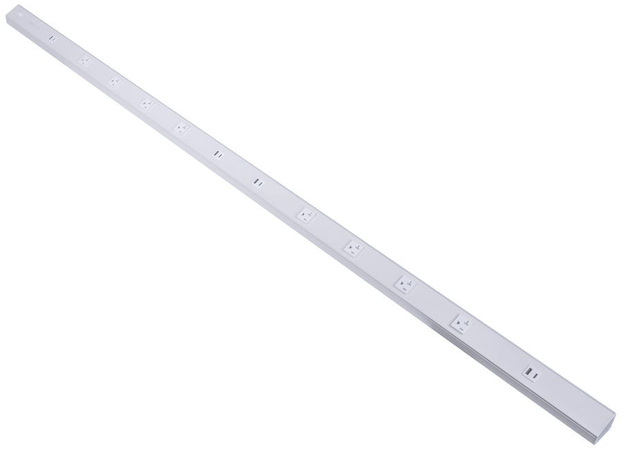 ATOM Power Strip 72in White Finish