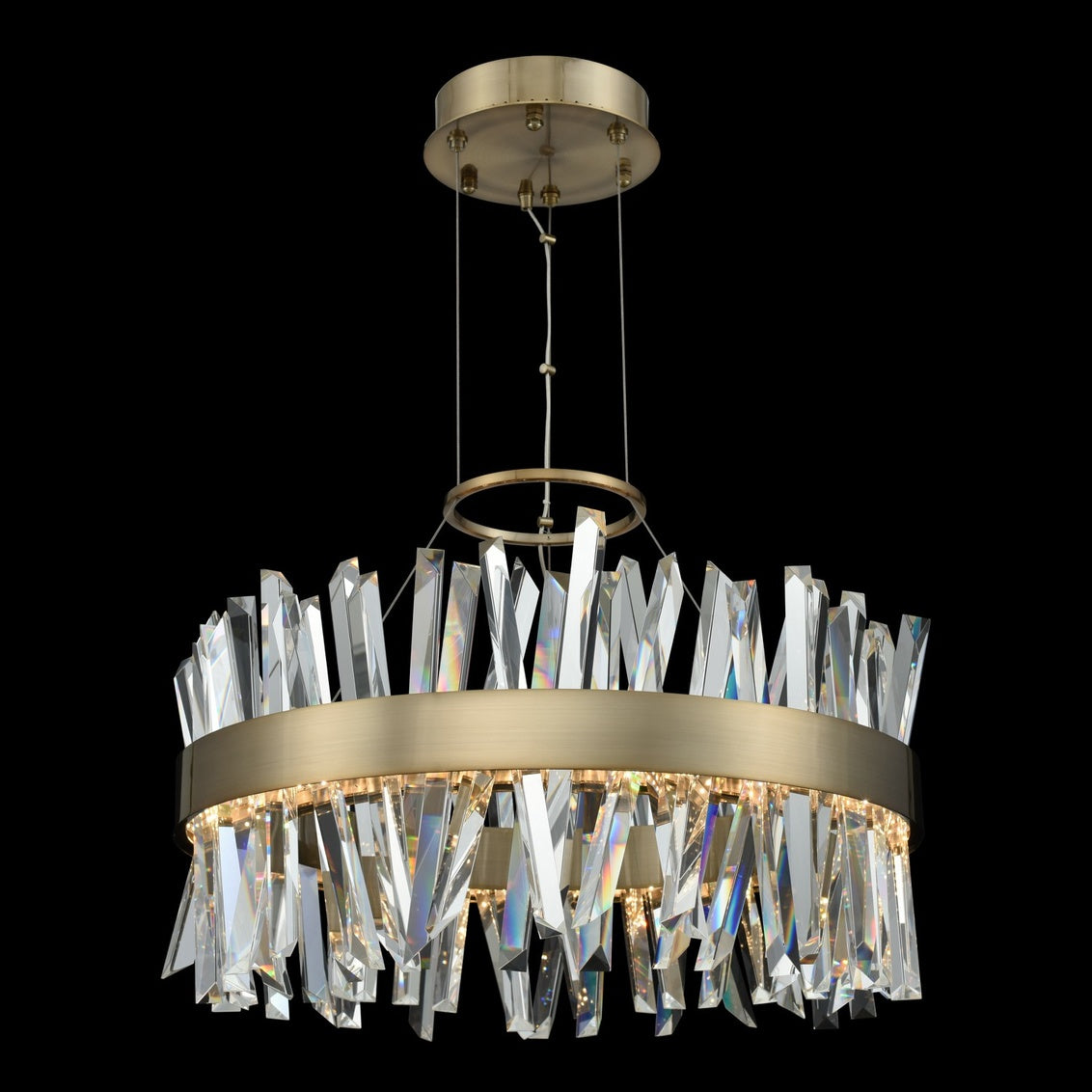 Glacier 25 Inch LED Round Pendant