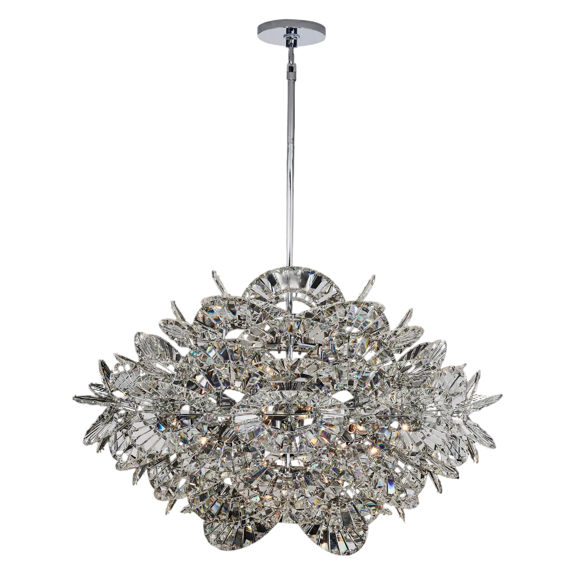 Luminoso 38-in 18 Light (40-watt) Polished Chrome Chandelier