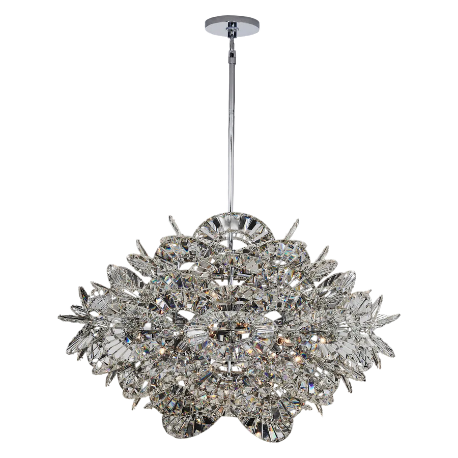 Luminoso 38-in 18 Light (40-watt) Polished Chrome Chandelier
