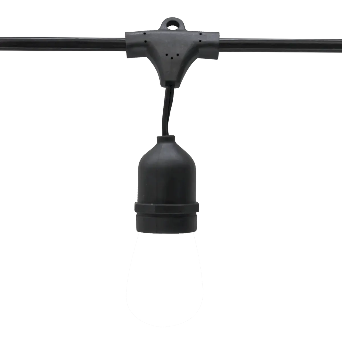 Commercial Suspended Light String E26 48ft with 24" Spacing