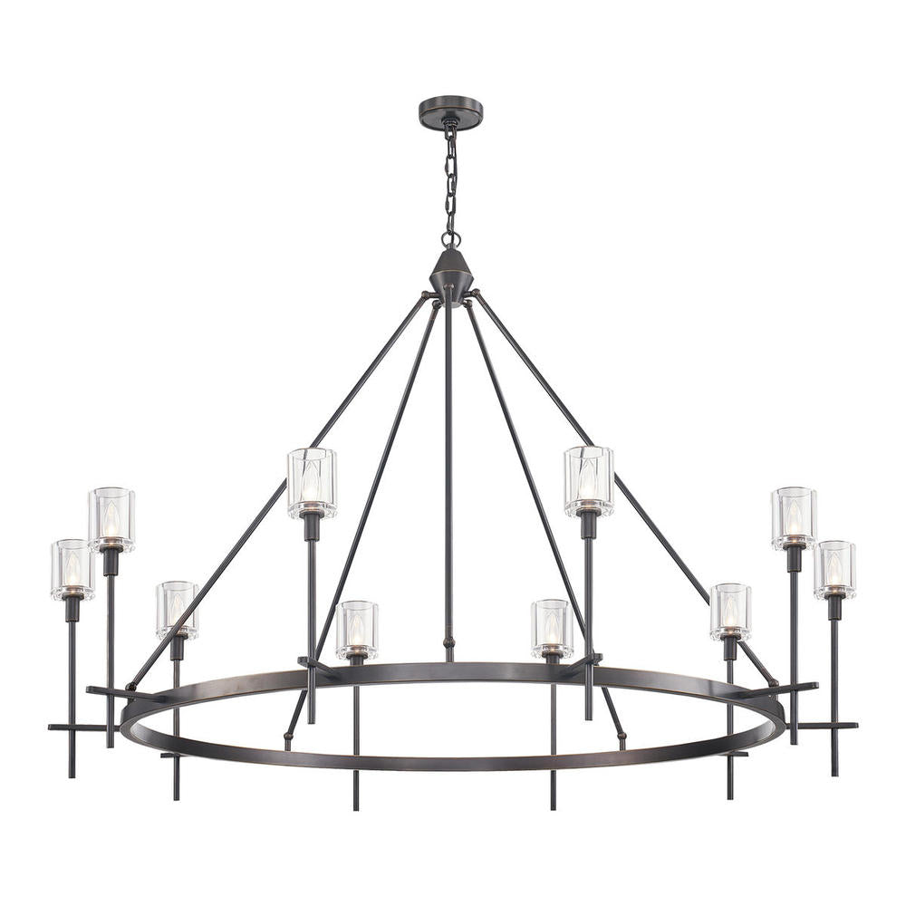 Alora Lighting SALITA CH314310UBCC Chandelier Traditional - Bronze