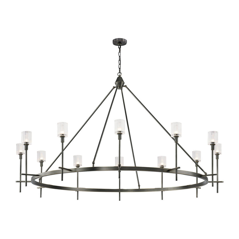 Alora Lighting SALITA CH314312UBRC Chandelier Traditional - Bronze