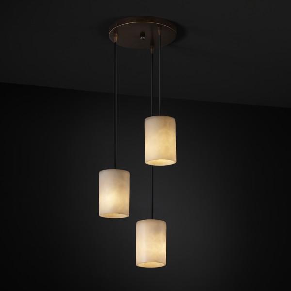 Justice Design Group PENDANTS CLD-8818-10-MBLK Pendant Traditional - Black