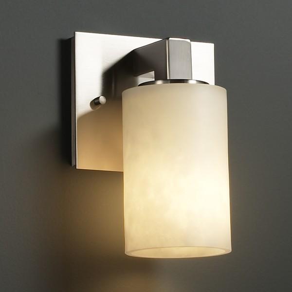 Justice Design Group MODULAR FAMILY CLD-8921-10-ABRS Sconce Traditional - Brass